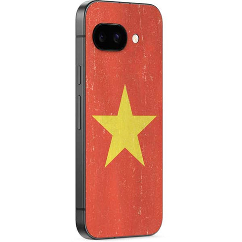 Vietnam Flag Distressed Google Pixel 9a Skin